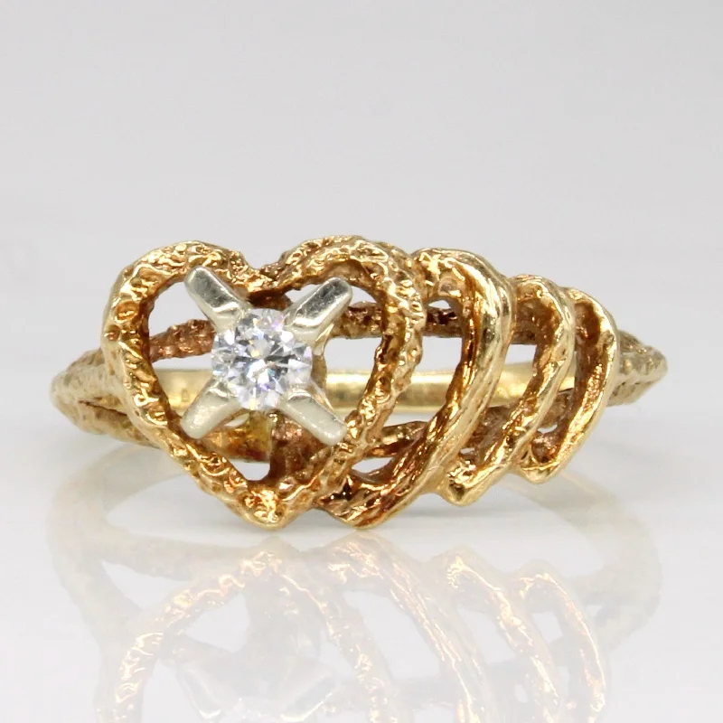 Shop Signature Jewelry Styles At Exclusive Prices Diamond Heart Ring | 0.08ct | SZ 4.25 | Shop Signature Jewelry Styles At Exclusive Prices Diamond Heart Ring | 0.08ct | SZ 4.25 |