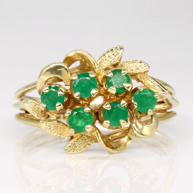 Must-Have Jewelry Pieces At Reduced Prices Emerald Cocktail Ring | 0.45ctw | SZ 7.25 | Must-Have Jewelry Pieces At Reduced Prices Emerald Cocktail Ring | 0.45ctw | SZ 7.25 |