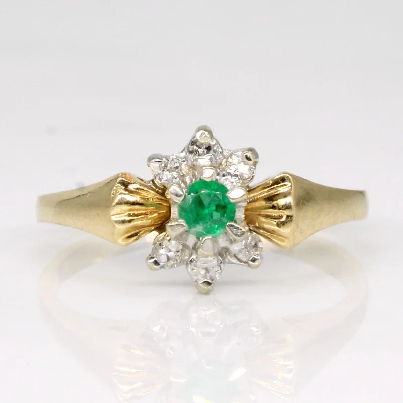 Affordable Elegance – Special Jewelry Sale Now Live Emerald & Diamond Ring | 0.07ct, 0.06ctw | SZ 4.25 | Affordable Elegance – Special Jewelry Sale Now Live Emerald & Diamond Ring | 0.07ct, 0.06ctw | SZ 4.25 |