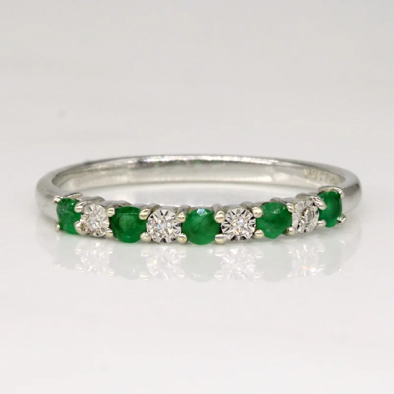Grab Your Favorite Jewelry At The Lowest Prices Emerald & Diamond Ring | 0.15ctw, 0.02ctw | SZ 7.25 | Grab Your Favorite Jewelry At The Lowest Prices Emerald & Diamond Ring | 0.15ctw, 0.02ctw | SZ 7.25 |