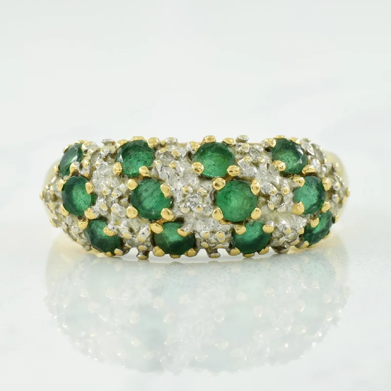 Huge Savings On Premium Jewelry Styles Emerald & Diamond Ring | 0.60ctw, 0.06ctw | SZ 8 | Huge Savings On Premium Jewelry Styles Emerald & Diamond Ring | 0.60ctw, 0.06ctw | SZ 8 |