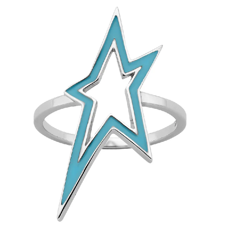 Affordable Luxury Jewelry For Every Occasion Karen Walker Star City Ring - Sterling Silver Affordable Luxury Jewelry For Every Occasion Karen Walker Star City Ring - Sterling Silver