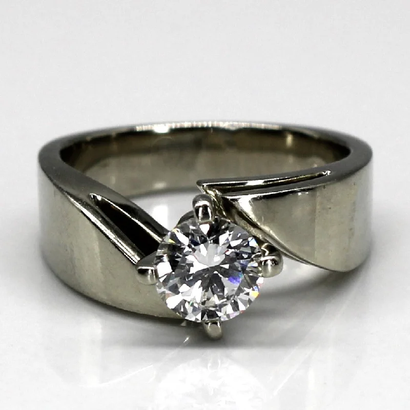 Seasonal Jewelry Clearance – Best Styles At The Lowest Prices Offset Solitaire Diamond White Gold Ring | 0.55ct VS2 H/I | SZ 3.75 | Seasonal Jewelry Clearance – Best Styles At The Lowest Prices Offset Solitaire Diamond White Gold Ring | 0.55ct VS2 H/I | SZ 3.75 |