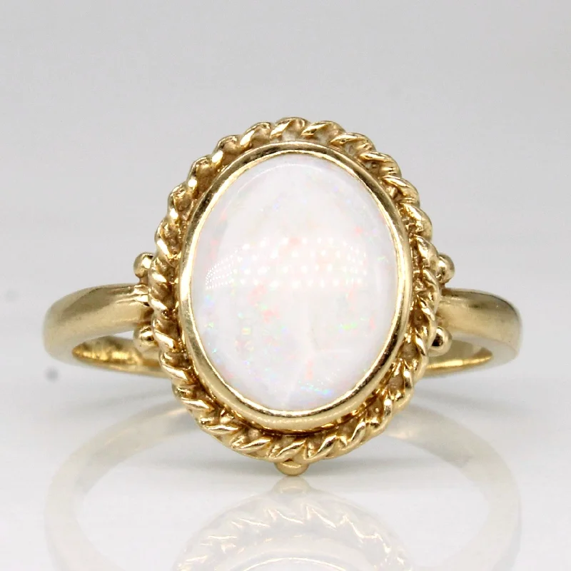 Get The Best Deals On Timeless Jewelry Pieces Opal Doublet Cocktail Ring | 0.35ct | SZ 5.75 | Get The Best Deals On Timeless Jewelry Pieces Opal Doublet Cocktail Ring | 0.35ct | SZ 5.75 |