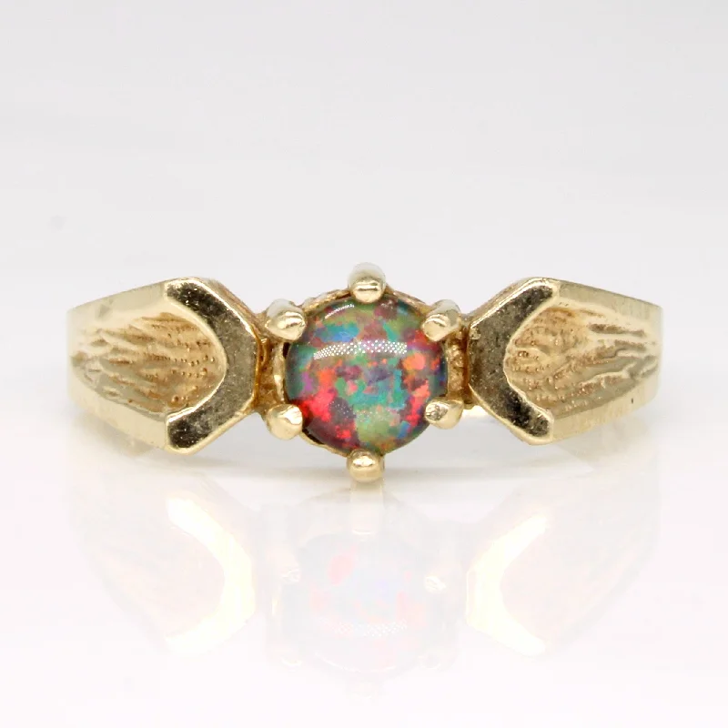 Exclusive Jewelry Sale – Limited-Time Discounts 10k Yellow Gold Opal Ring | 1.36ct | SZ 6.5 | Exclusive Jewelry Sale – Limited-Time Discounts 10k Yellow Gold Opal Ring | 1.36ct | SZ 6.5 |