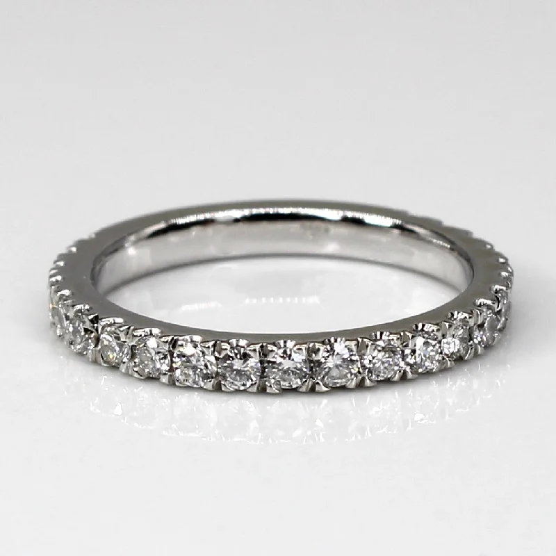 Premium Diamond Jewelry For Unforgettable Moments Pave Diamond Semi Eternity Band | 0.34ctw | SZ 4.5 | Premium Diamond Jewelry For Unforgettable Moments Pave Diamond Semi Eternity Band | 0.34ctw | SZ 4.5 |
