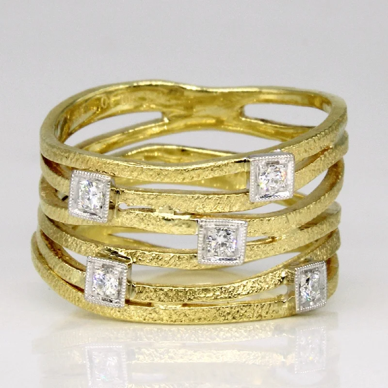 Exclusive Jewelry Sale – Grab Timeless Pieces Now 'Simon G' Diamond Abstract Ring | 0.10ctw | SZ 6.5 | Exclusive Jewelry Sale – Grab Timeless Pieces Now 'Simon G' Diamond Abstract Ring | 0.10ctw | SZ 6.5 |