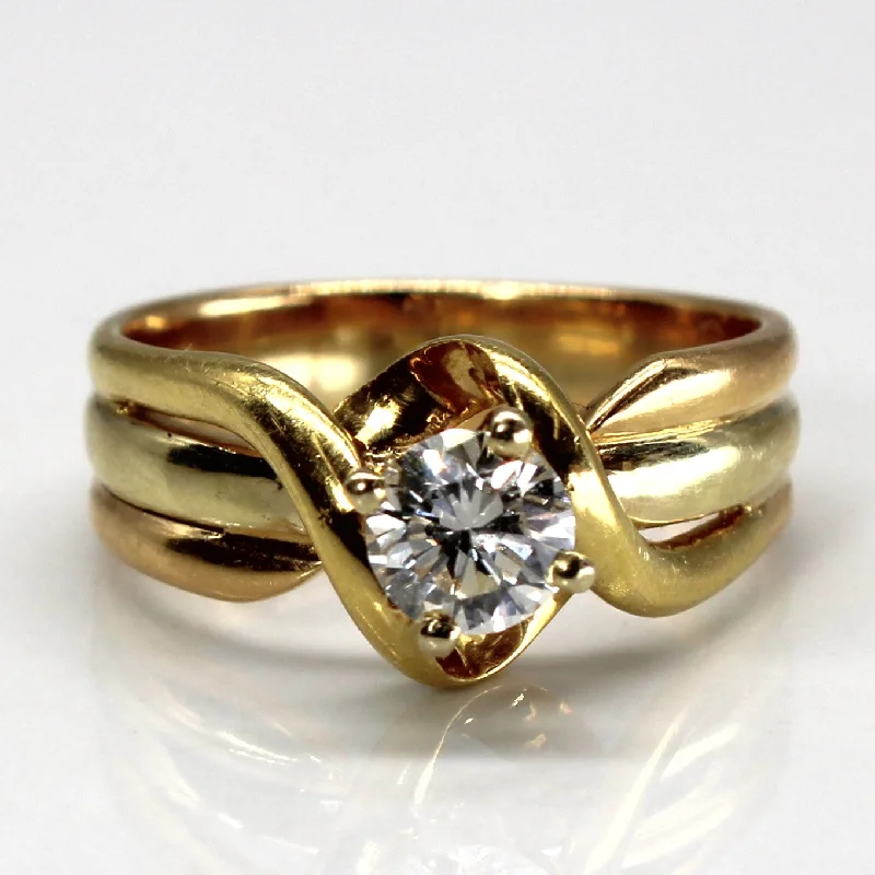 Best Jewelry Sale – Shop Exclusive Designs Now Solitaire Diamond Bypass Gold Ring | 0.51ct VS1/VS2 H/I | SZ 6.5 | Best Jewelry Sale – Shop Exclusive Designs Now Solitaire Diamond Bypass Gold Ring | 0.51ct VS1/VS2 H/I | SZ 6.5 |