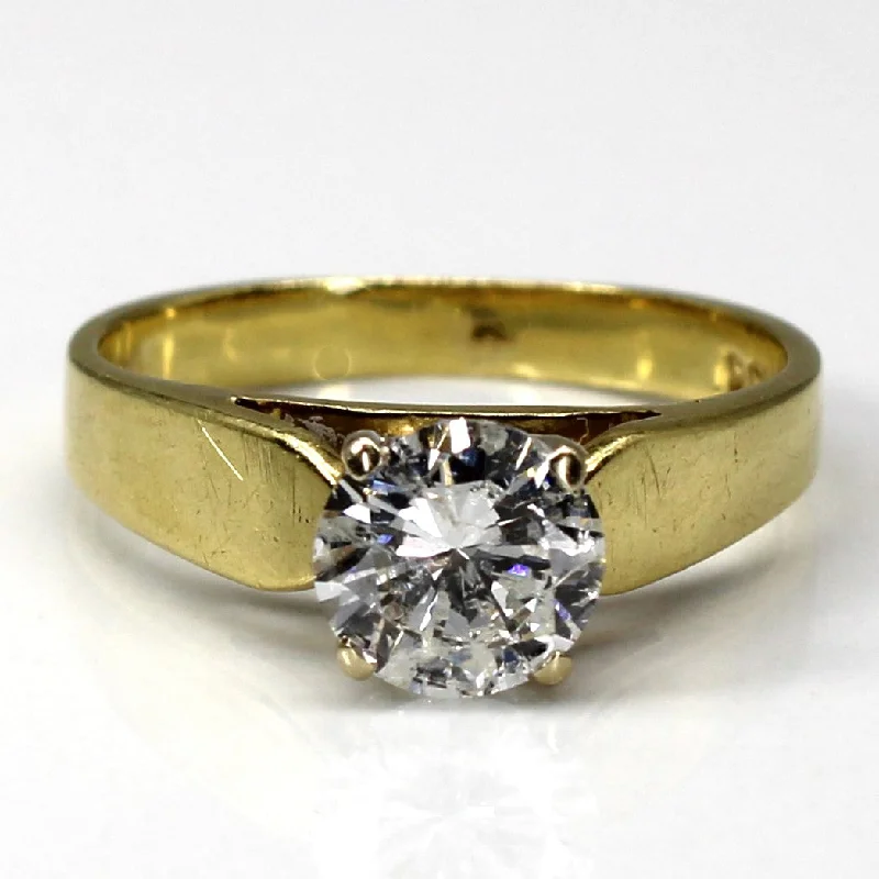 Luxury Jewelry At Budget-Friendly Prices – Grab Yours Now Solitaire Diamond Yellow Gold Ring | 1.07ct I2/I3 I/J | SZ 5.75 | Luxury Jewelry At Budget-Friendly Prices – Grab Yours Now Solitaire Diamond Yellow Gold Ring | 1.07ct I2/I3 I/J | SZ 5.75 |