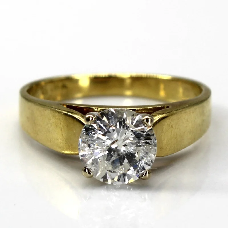 Seasonal Jewelry Deals – Elevate Your Style Solitaire Diamond Yellow Gold Ring | 1.12ct I2 H/I | SZ 5.5 | Seasonal Jewelry Deals – Elevate Your Style Solitaire Diamond Yellow Gold Ring | 1.12ct I2 H/I | SZ 5.5 |