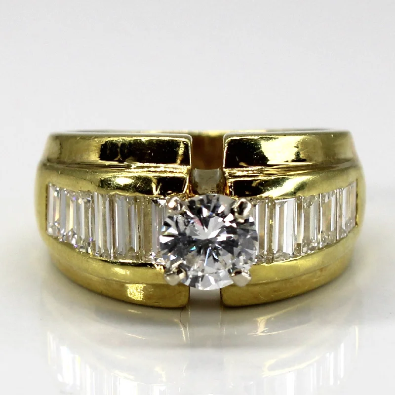 Get Ready To Sparkle – Special Jewelry Discounts Solitaire with Accents Multi Diamond Engagement Ring | 1.90ctw SI2 H/I | SZ 7 | Get Ready To Sparkle – Special Jewelry Discounts Solitaire with Accents Multi Diamond Engagement Ring | 1.90ctw SI2 H/I | SZ 7 |