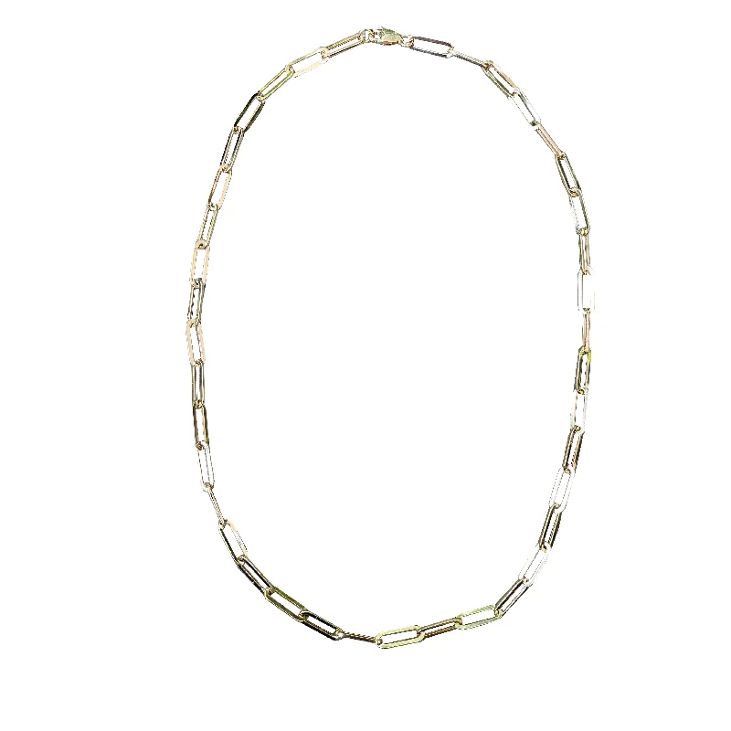 Don't Miss Out On Jaw-Dropping Jewelry Discounts 14k Yellow Gold Small Paperclip Necklace Don't Miss Out On Jaw-Dropping Jewelry Discounts 14k Yellow Gold Small Paperclip Necklace