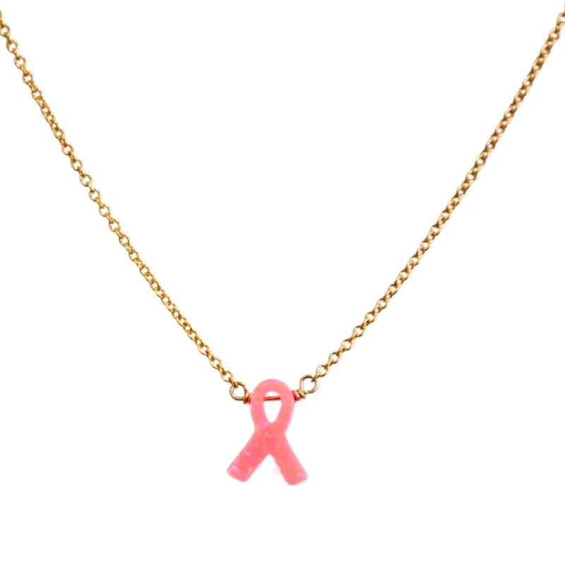 Premium Jewelry At Special Low Prices For A Limited Time bara boheme | Cancer awareness Opal on Gold Filled Chain Necklace Premium Jewelry At Special Low Prices For A Limited Time bara boheme | Cancer awareness Opal on Gold Filled Chain Necklace