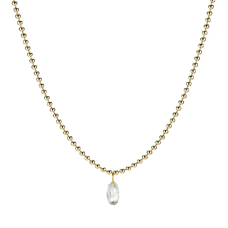 Timeless Beauty, Unbeatable Deals – Jewelry Sale On Raindrop Necklace with Diamond Briolette Timeless Beauty, Unbeatable Deals – Jewelry Sale On Raindrop Necklace with Diamond Briolette
