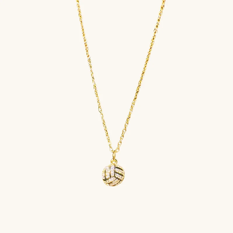 Shop Dazzling Rings, Earrings, And More At Special Discounts MVP Gold Diamond Volleyball Necklace Shop Dazzling Rings, Earrings, And More At Special Discounts MVP Gold Diamond Volleyball Necklace