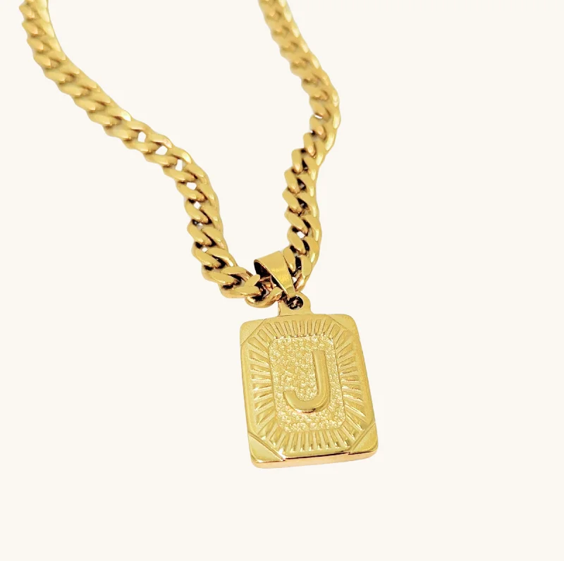 Unlock Unbeatable Jewelry Deals Before They’Re Gone Men's Cuban Chain Initial Necklace Unlock Unbeatable Jewelry Deals Before They’Re Gone Men's Cuban Chain Initial Necklace