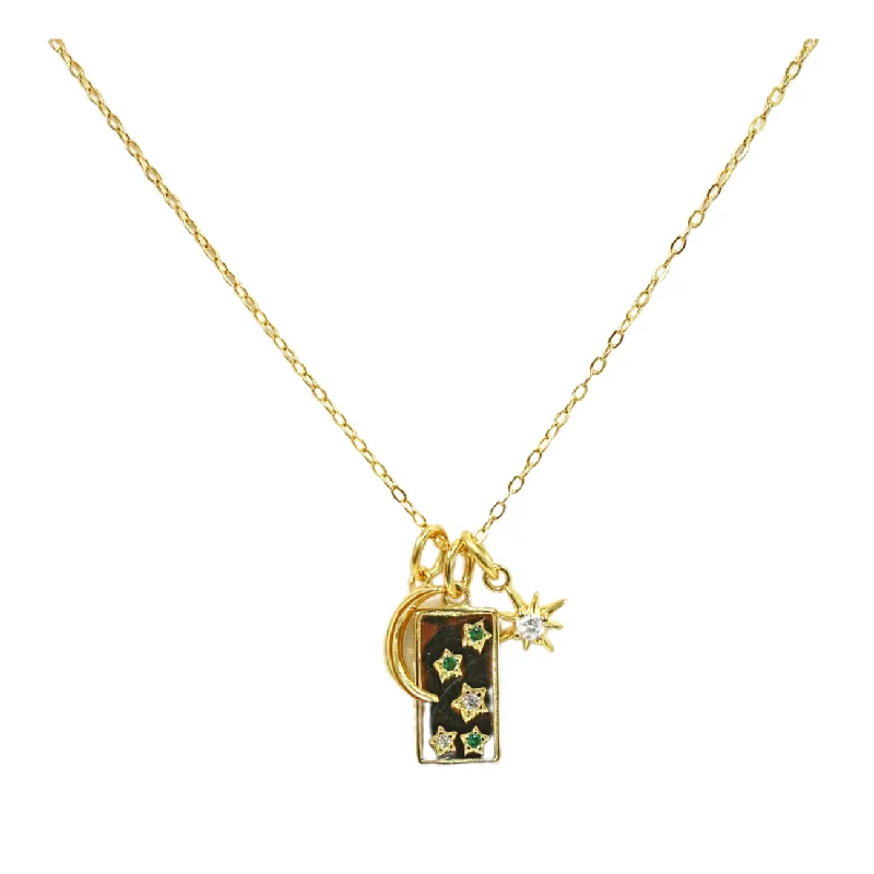 Trending Jewelry Now Available At Exclusive Prices "Moon & Star Tarot" Charm Necklace Trending Jewelry Now Available At Exclusive Prices "Moon & Star Tarot" Charm Necklace
