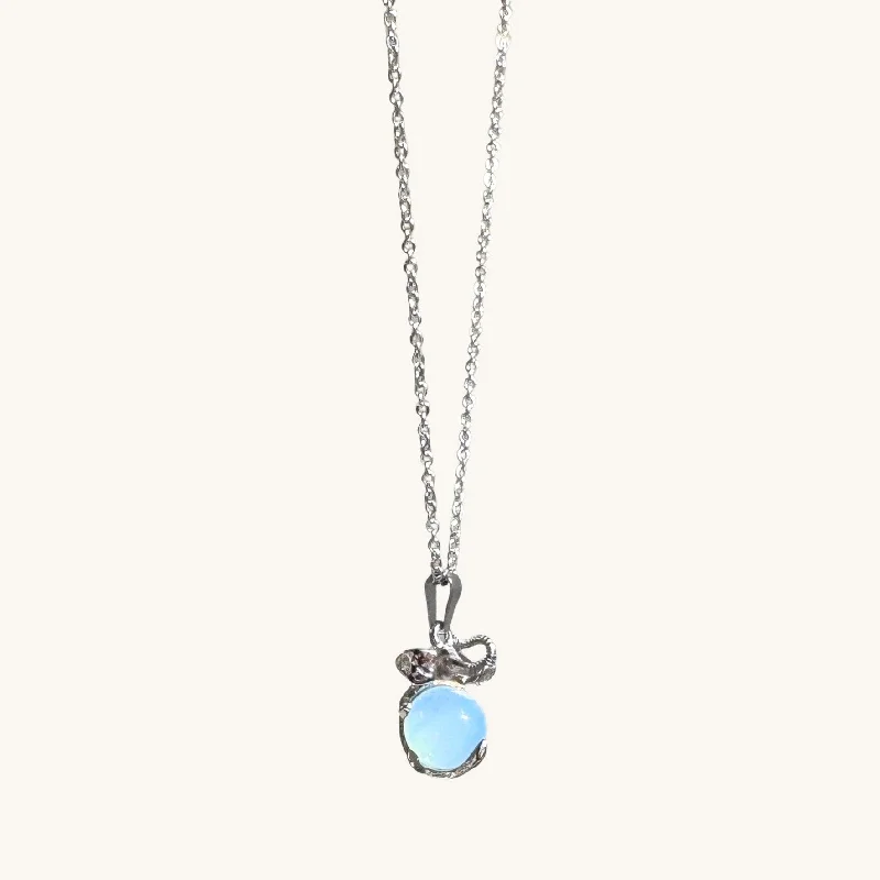 Modern Jewelry At Exclusive Discounts – Shop Today Silver Elephant Opal Crystal Ball Necklace Modern Jewelry At Exclusive Discounts – Shop Today Silver Elephant Opal Crystal Ball Necklace