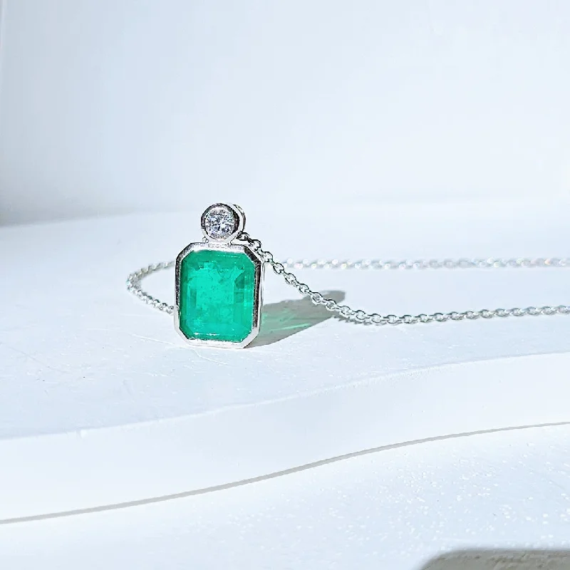 Once-A-Year Jewelry Deals – Shop Before They’Re Gone Sterling Silver Emerald Stone Necklace Once-A-Year Jewelry Deals – Shop Before They’Re Gone Sterling Silver Emerald Stone Necklace