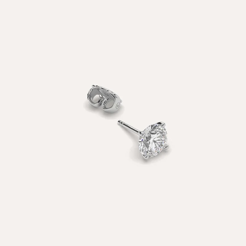 Must-Have Jewelry Pieces At Reduced Prices 1 1/2 carat Single Round Diamond Stud Earring Must-Have Jewelry Pieces At Reduced Prices 1 1/2 carat Single Round Diamond Stud Earring