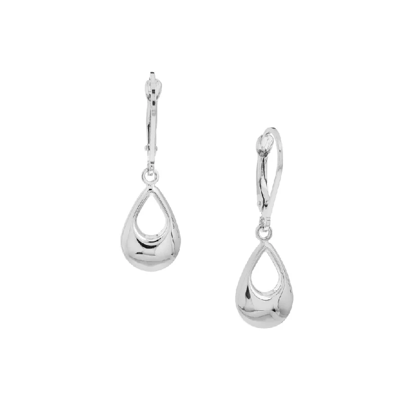 High-End Sparkle, Low-End Prices – Jewelry Sale Live 10K White Gold Open Teardrop Earrings High-End Sparkle, Low-End Prices – Jewelry Sale Live 10K White Gold Open Teardrop Earrings
