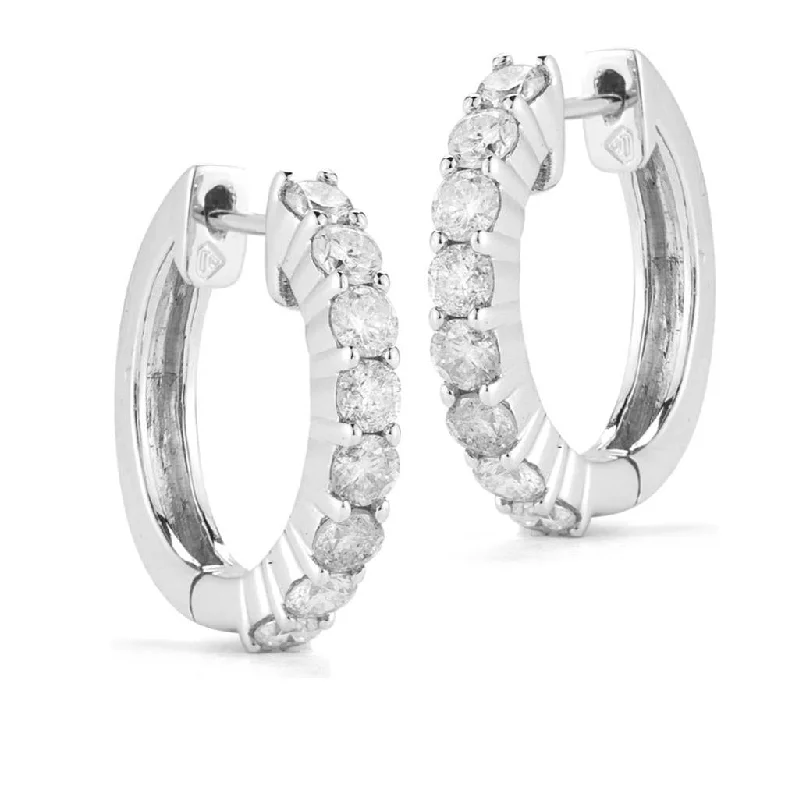 Upgrade Your Collection With Our Limited-Time Jewelry Sale 14K White Gold Diamond Huggie Earrings Upgrade Your Collection With Our Limited-Time Jewelry Sale 14K White Gold Diamond Huggie Earrings