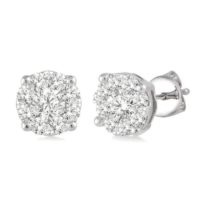 Unlock Unbeatable Jewelry Deals Before They’Re Gone 14K White Gold ‘Lovebright’ Diamond Cluster Earrings Unlock Unbeatable Jewelry Deals Before They’Re Gone 14K White Gold ‘Lovebright’ Diamond Cluster Earrings