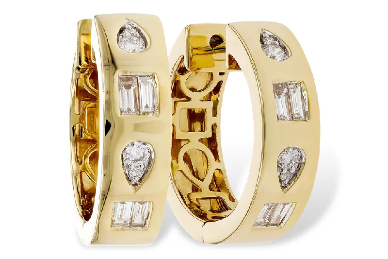 Discover Unique Jewelry With Special Limited-Time Offers 14K Yellow Gold Flush Set Diamond Hoop Earrings Discover Unique Jewelry With Special Limited-Time Offers 14K Yellow Gold Flush Set Diamond Hoop Earrings