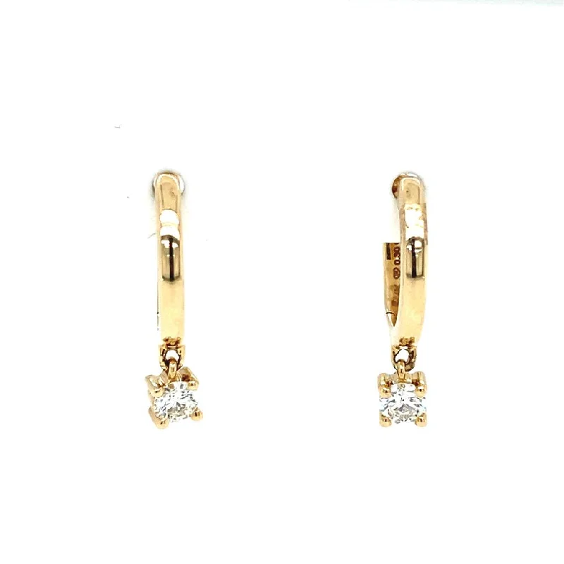 Exclusive Savings On Timeless Jewelry Pieces 14K Yellow Gold Round Diamond Drop Huggie Earrings Exclusive Savings On Timeless Jewelry Pieces 14K Yellow Gold Round Diamond Drop Huggie Earrings