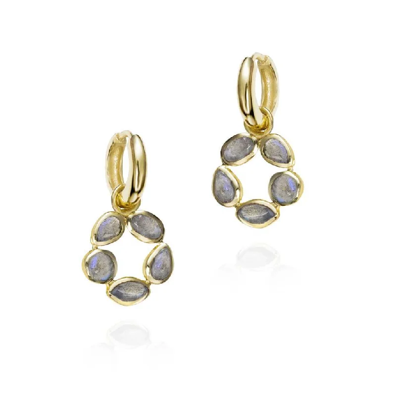 Shop Trending Jewelry With Exclusive Savings 18K Yellow Gold Vermeil Labradorite Flower Dangle Earrings Shop Trending Jewelry With Exclusive Savings 18K Yellow Gold Vermeil Labradorite Flower Dangle Earrings