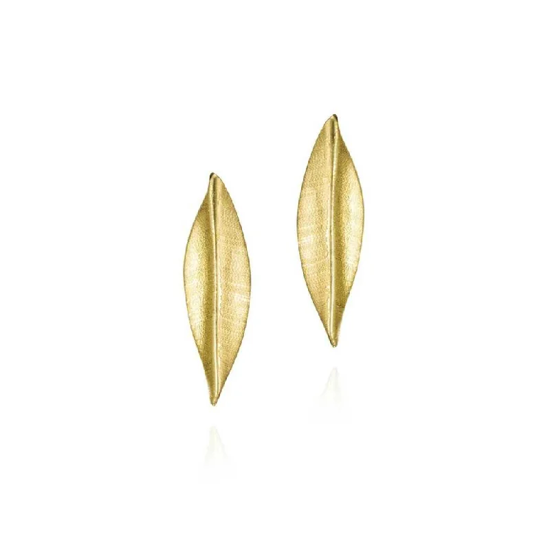 Buy More, Save More On Stunning Jewelry Pieces 18K Yellow Gold Vermeil Leaf Motif Drop Earrings Buy More, Save More On Stunning Jewelry Pieces 18K Yellow Gold Vermeil Leaf Motif Drop Earrings