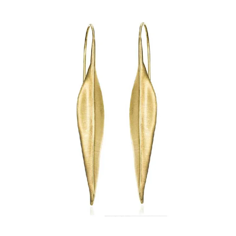 Exclusive Jewelry Bundles At Discounted Prices 18K Yellow Gold Vermeil Leaf Motif Drop Earrings Exclusive Jewelry Bundles At Discounted Prices 18K Yellow Gold Vermeil Leaf Motif Drop Earrings