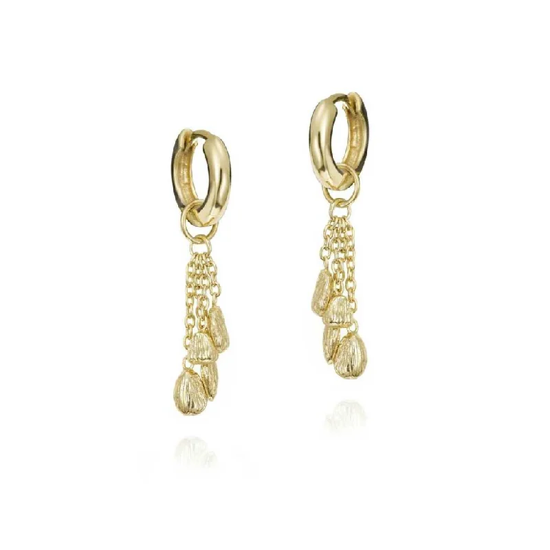 Luxury Jewelry Now At Special Promotional Rates 18K Yellow Gold Vermeil Tassel Earrings Luxury Jewelry Now At Special Promotional Rates 18K Yellow Gold Vermeil Tassel Earrings