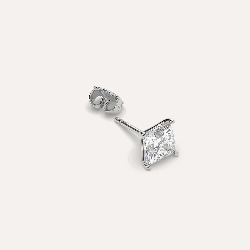 Save On Luxury Jewelry Pieces – Limited-Time Offers 2 carat Single Princess Diamond Stud Earring Save On Luxury Jewelry Pieces – Limited-Time Offers 2 carat Single Princess Diamond Stud Earring
