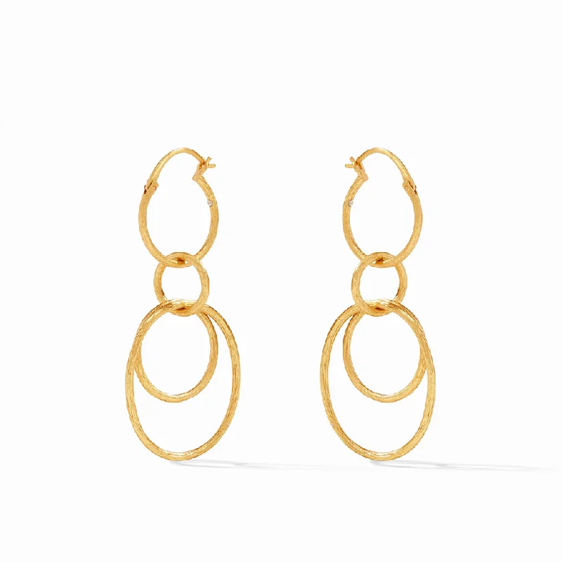 Flash Jewelry Sale – Get Stunning Pieces At Low Prices 24K Yellow Gold Overlay 'Simone' 3-In-1 Dangle Earrings Flash Jewelry Sale – Get Stunning Pieces At Low Prices 24K Yellow Gold Overlay 'Simone' 3-In-1 Dangle Earrings