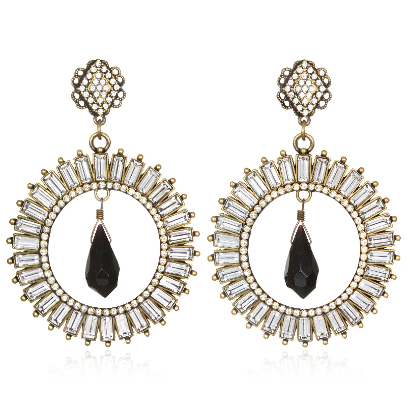Bold And Beautiful Jewelry Now At Irresistible Prices Baguette Doorknocker Earrings Bold And Beautiful Jewelry Now At Irresistible Prices Baguette Doorknocker Earrings