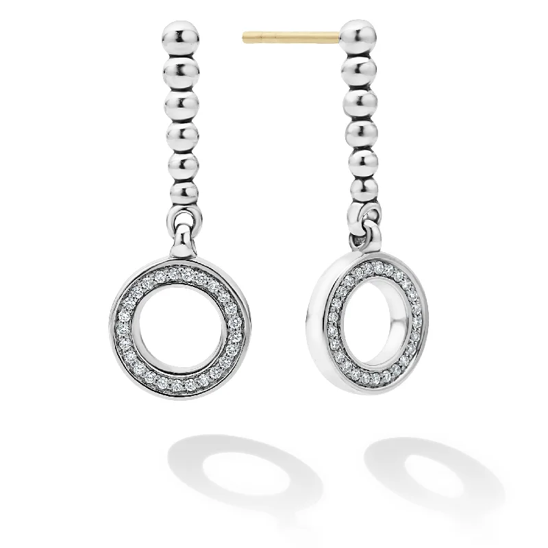 Fashion-Forward Jewelry At Incredible Prices Caviar Spark Drop Circle Diamond Earrings Fashion-Forward Jewelry At Incredible Prices Caviar Spark Drop Circle Diamond Earrings