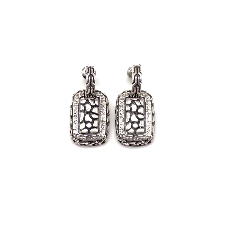 Shop Modern Jewelry Collections With Exclusive Discounts Dangle Pebbled Inlay Earrings Shop Modern Jewelry Collections With Exclusive Discounts Dangle Pebbled Inlay Earrings