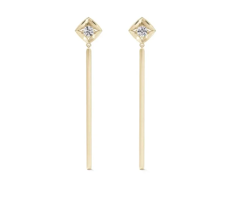 Limited-Stock Jewelry Sale – Shop Before It's Gone De Beers Forevermark Icon Bar Drop Earrings (0.54ctw) Limited-Stock Jewelry Sale – Shop Before It's Gone De Beers Forevermark Icon Bar Drop Earrings (0.54ctw)