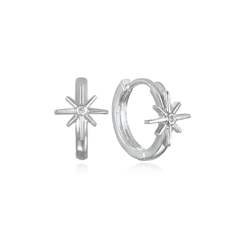 Once-A-Year Jewelry Deals – Shop Before They’Re Gone North Star Huggie Hoop Earrings Once-A-Year Jewelry Deals – Shop Before They’Re Gone North Star Huggie Hoop Earrings