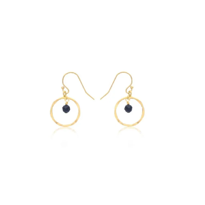 Once-A-Year Jewelry Deals – Shop Before They’Re Gone September Birthstone Earrings: Gold Filled Circle Earrings With Sapphire Beads Once-A-Year Jewelry Deals – Shop Before They’Re Gone September Birthstone Earrings: Gold Filled Circle Earrings With Sapphire Beads