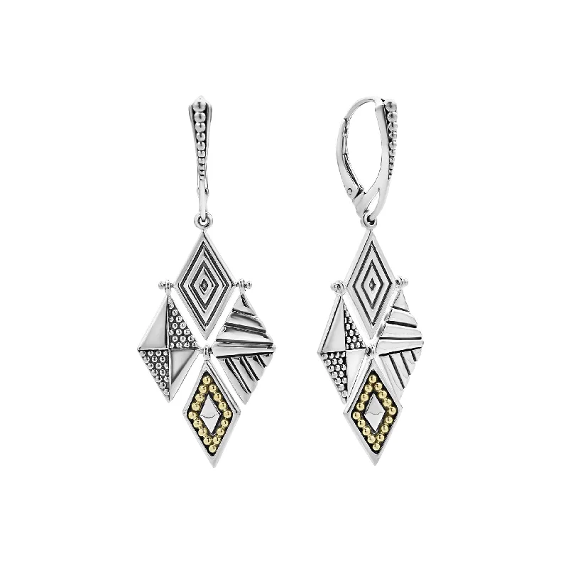 Affordable Elegance – Special Jewelry Sale Now Live Signature Caviar Two-Tone Drop Earrings Affordable Elegance – Special Jewelry Sale Now Live Signature Caviar Two-Tone Drop Earrings