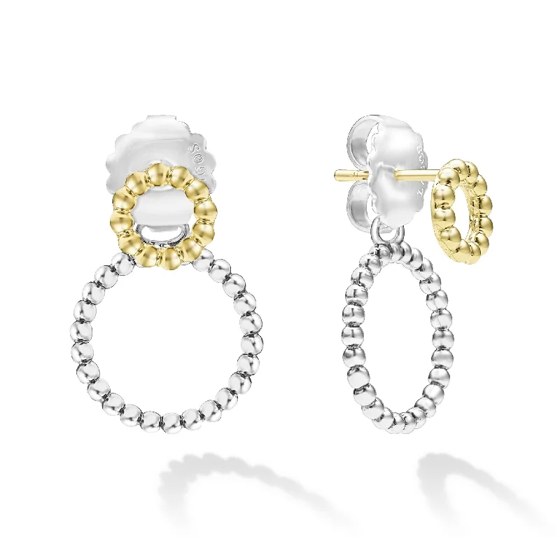 Don't Miss Out On Jaw-Dropping Jewelry Discounts Signature Caviar Two-Tone Circle Drop Earrings Don't Miss Out On Jaw-Dropping Jewelry Discounts Signature Caviar Two-Tone Circle Drop Earrings