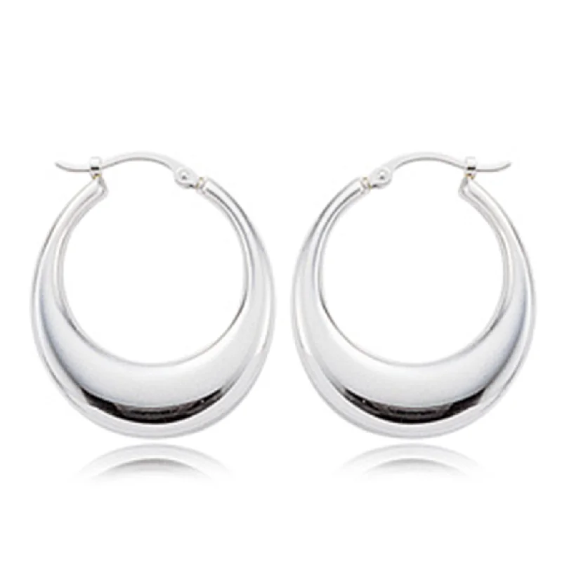 Last Chance To Grab Your Favorite Jewelry At A Discount Sterling Silver Shell Hoop Earrings Last Chance To Grab Your Favorite Jewelry At A Discount Sterling Silver Shell Hoop Earrings