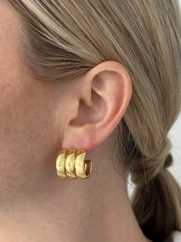Buy More, Save More On Stunning Jewelry Pieces XL MAYA HOOPS