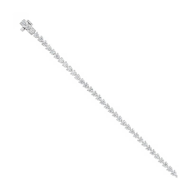 Elegant Jewelry, Exclusive Prices – Shop Now 14K White Gold 4.75 CTW Diamond Tennis Bracelet, 7.25 Inch Elegant Jewelry, Exclusive Prices – Shop Now 14K White Gold 4.75 CTW Diamond Tennis Bracelet, 7.25 Inch