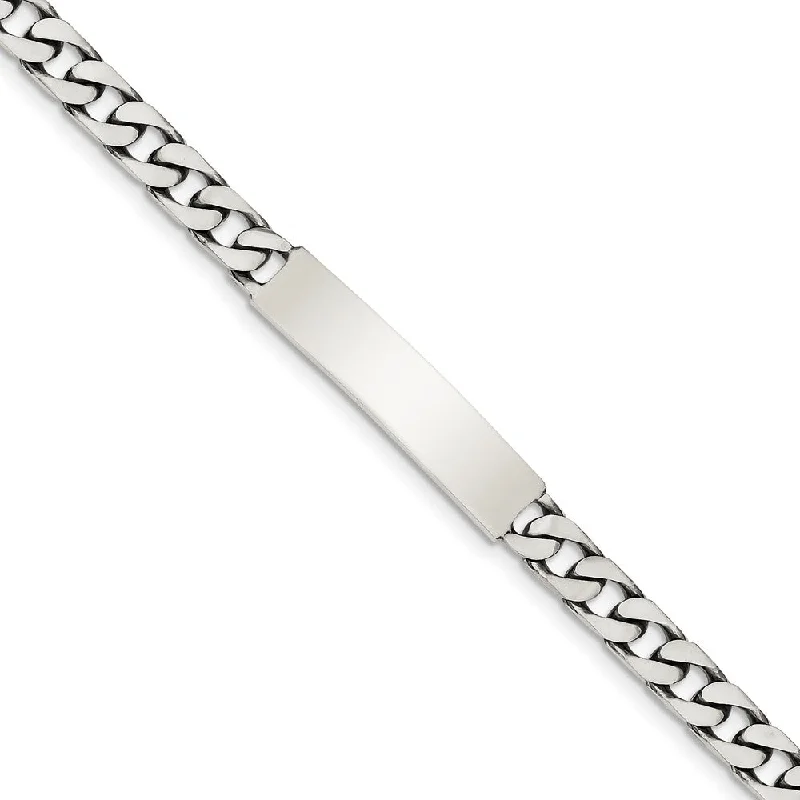 Affordable Elegance – Special Jewelry Sale Now Live 7mm Antiqued Sterling Silver Engravable Curb Link I.D. Bracelet Affordable Elegance – Special Jewelry Sale Now Live 7mm Antiqued Sterling Silver Engravable Curb Link I.D. Bracelet