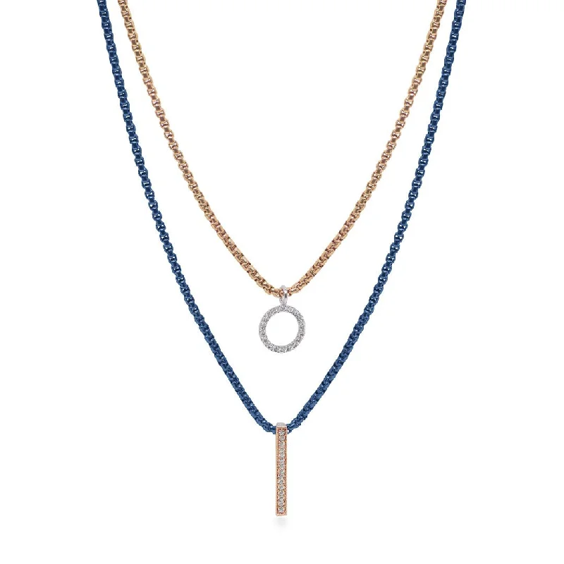 Dazzle In Elegance With Our Biggest Jewelry Sale 0.18 ctw Diamond Double Strand Necklace Dazzle In Elegance With Our Biggest Jewelry Sale 0.18 ctw Diamond Double Strand Necklace