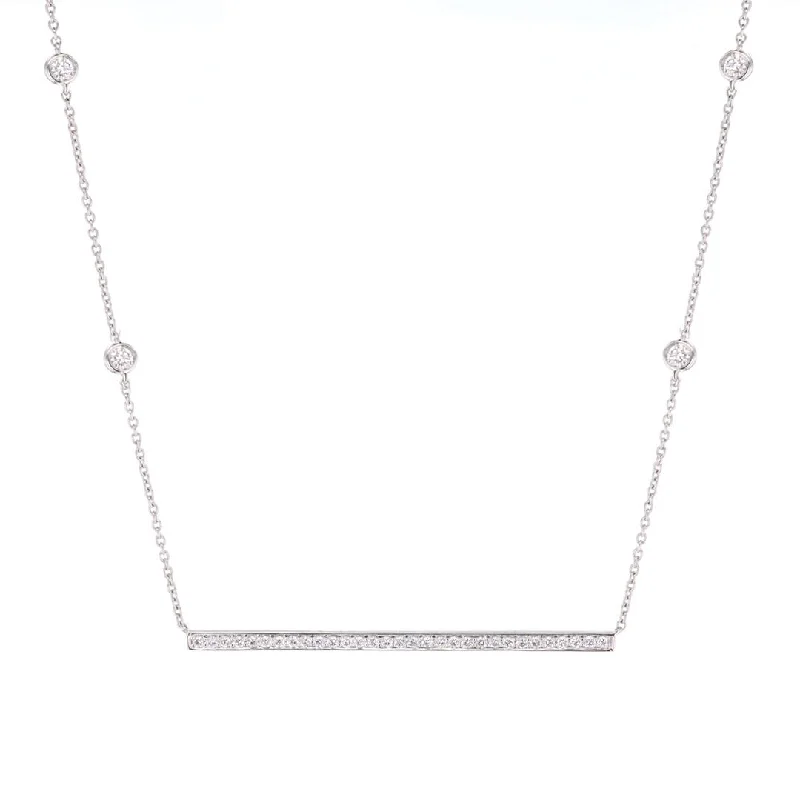 Best Jewelry Deals – Premium Quality At Exclusive Discounts 0.41 ctw Diamond Bar Necklace Best Jewelry Deals – Premium Quality At Exclusive Discounts 0.41 ctw Diamond Bar Necklace