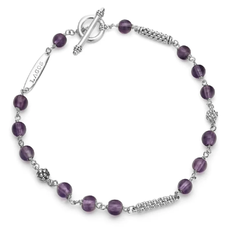 Celebrate With Sparkle – Jewelry Sale Now Live Lagos Caviar Icon Gemstone Beaded Bracelet Celebrate With Sparkle – Jewelry Sale Now Live Lagos Caviar Icon Gemstone Beaded Bracelet